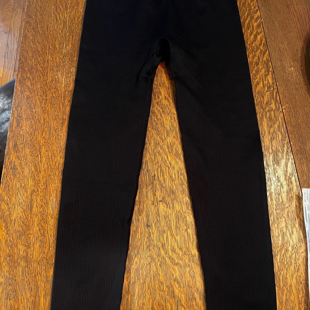 OQQ Women’s Black Leggings